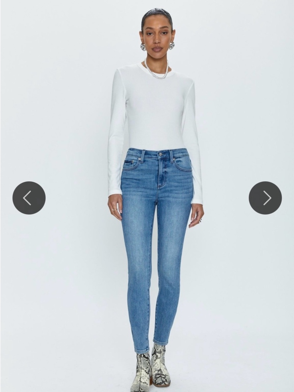 Pistola Aline High Rise Skinny Jeans Linden Women’s 32
